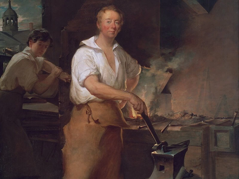 1796-John Neagle - Pat Lyon alla fucina